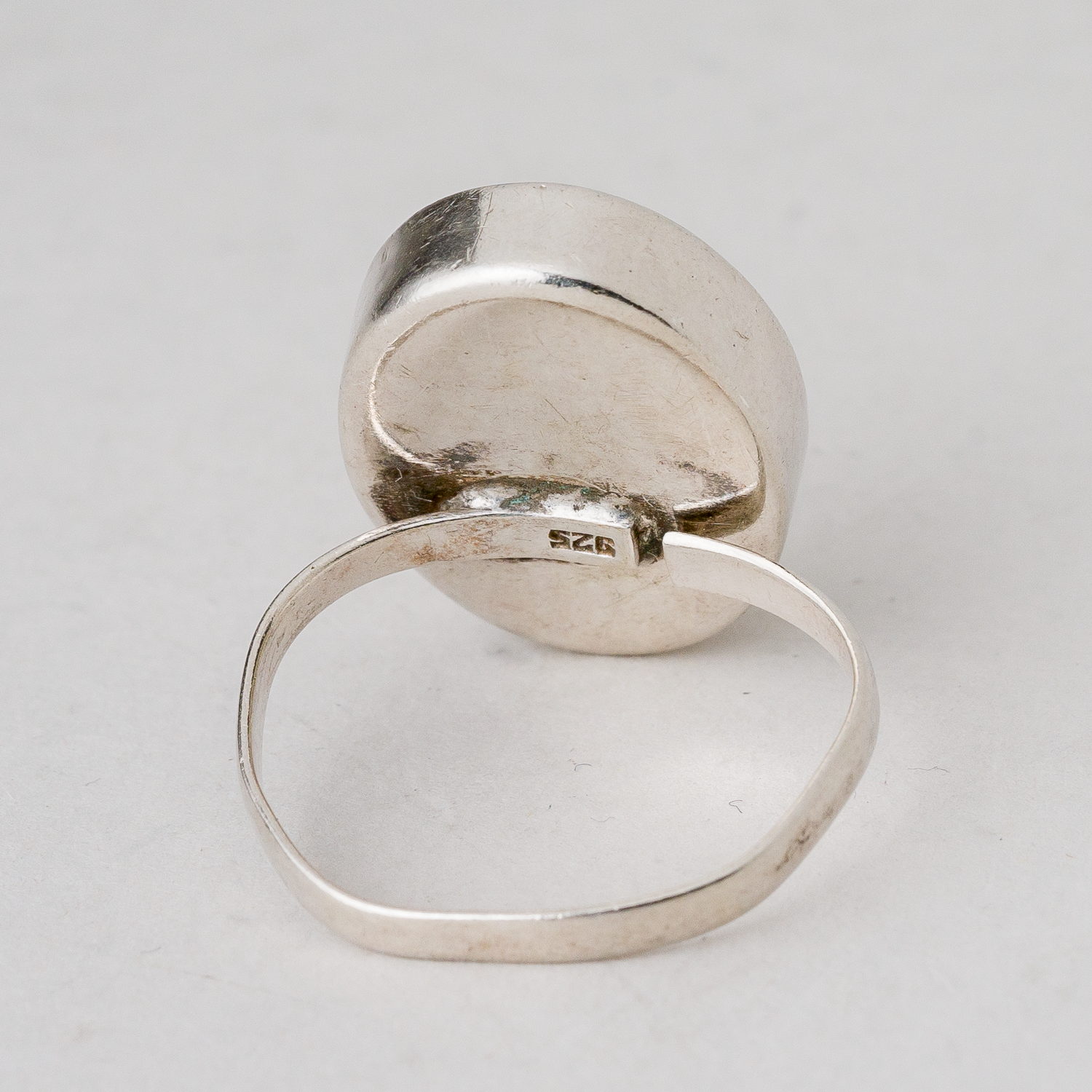 Ring Muschel 6,46 g 925er Silber Größe 60 (19,1 mm Ø)2
