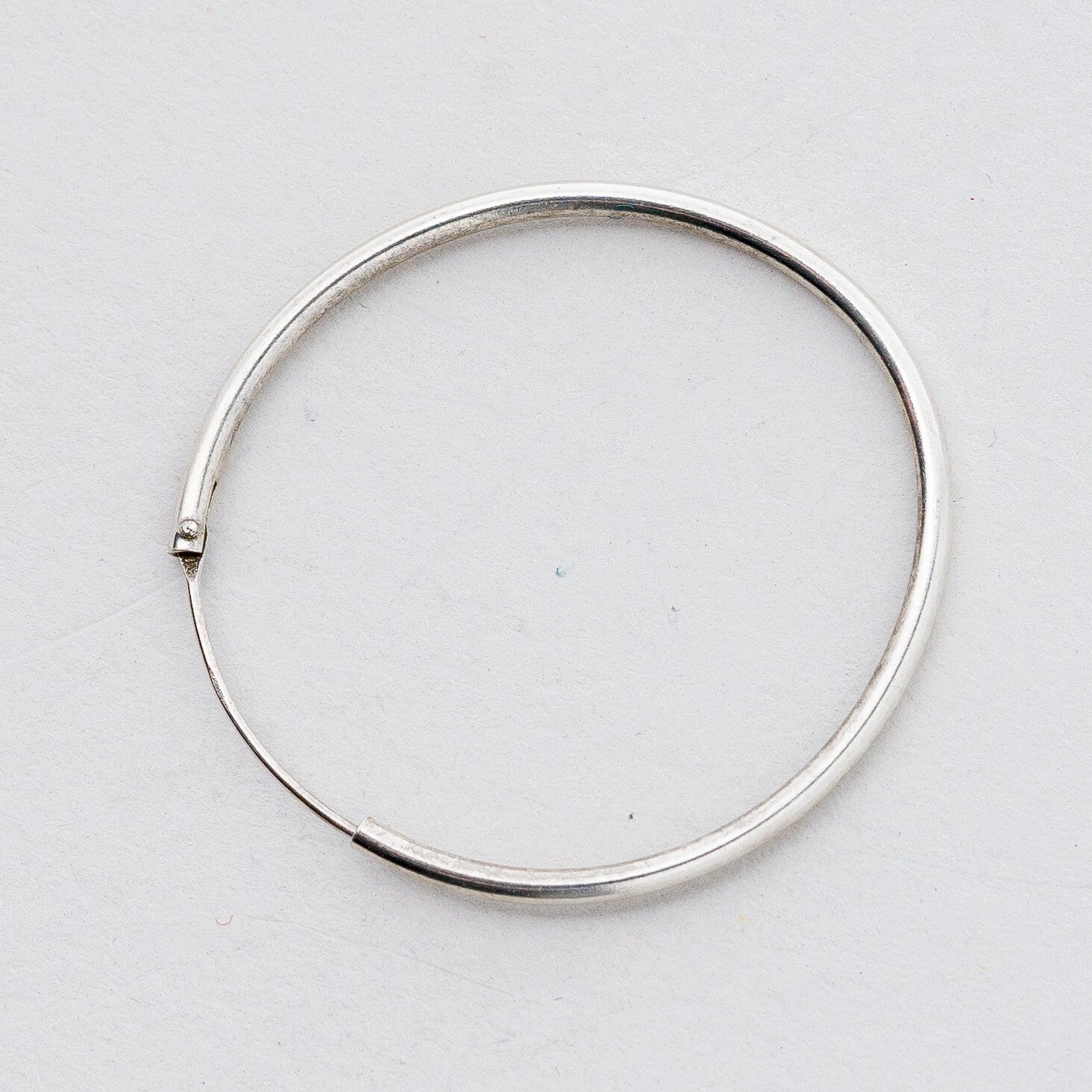 Einzelner Ohrring Creole Silber 0,81 g5