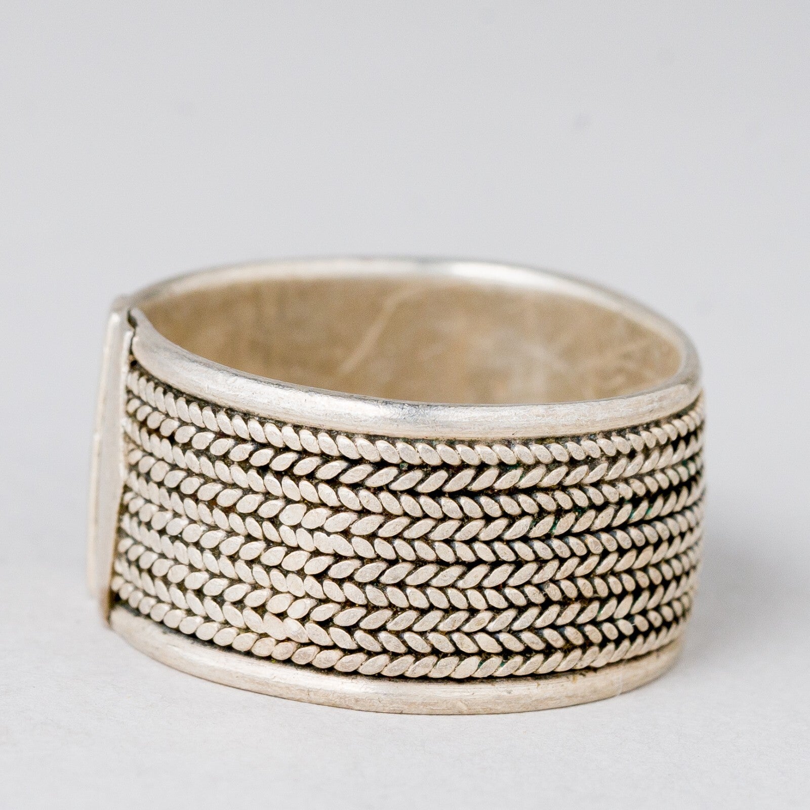 Ring 7,26 g 925er Silber Größe flexibel ca. 662