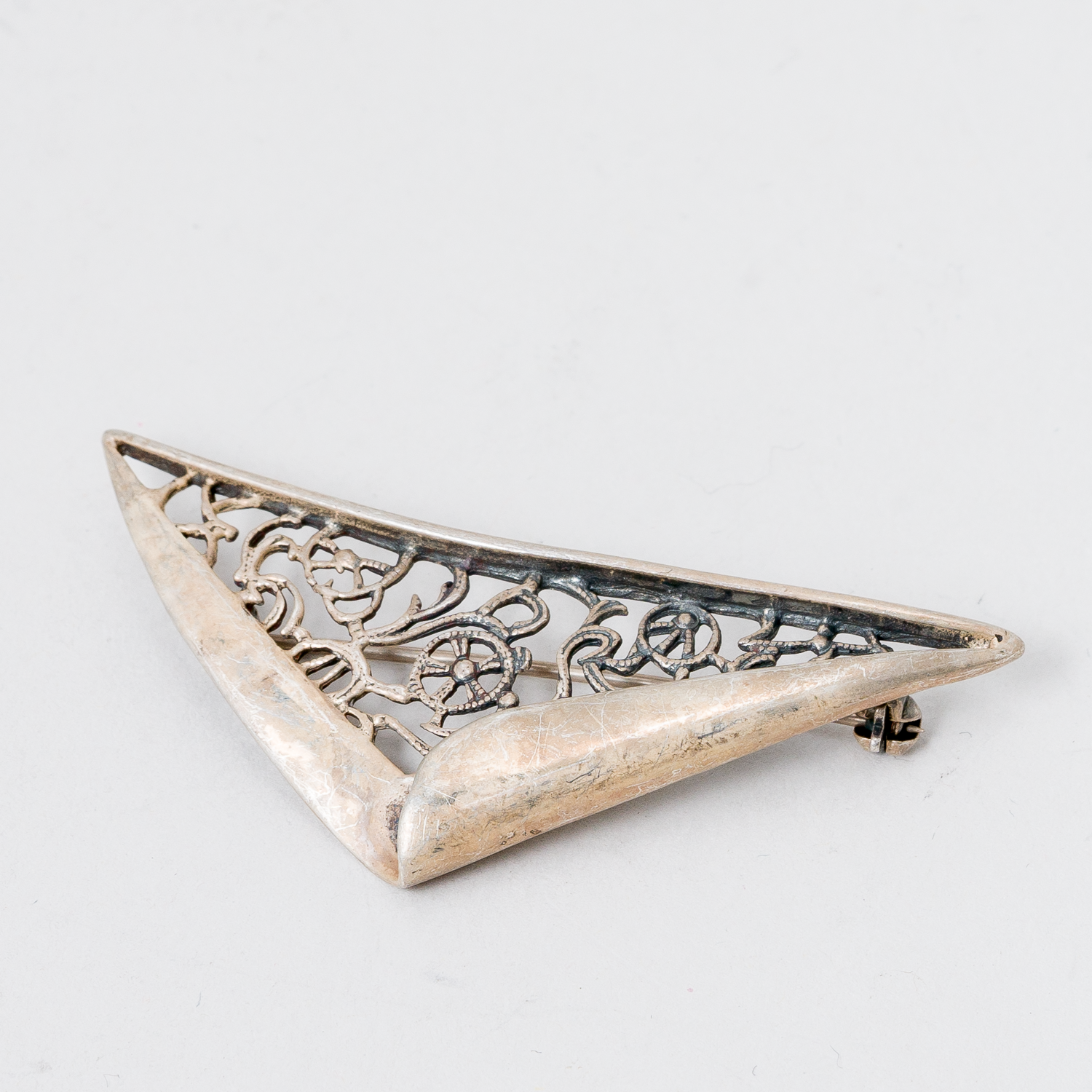 Brosche 925er Silber 4,99 g 5 cm0