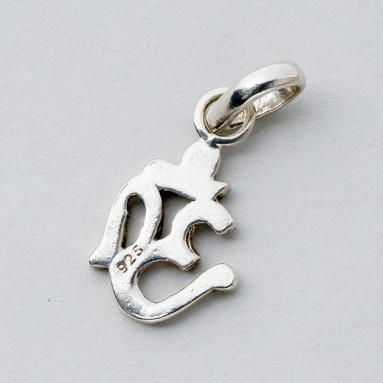 Silber Anhänger Kettenanhänger 925 Om Symbol 3,03 g5