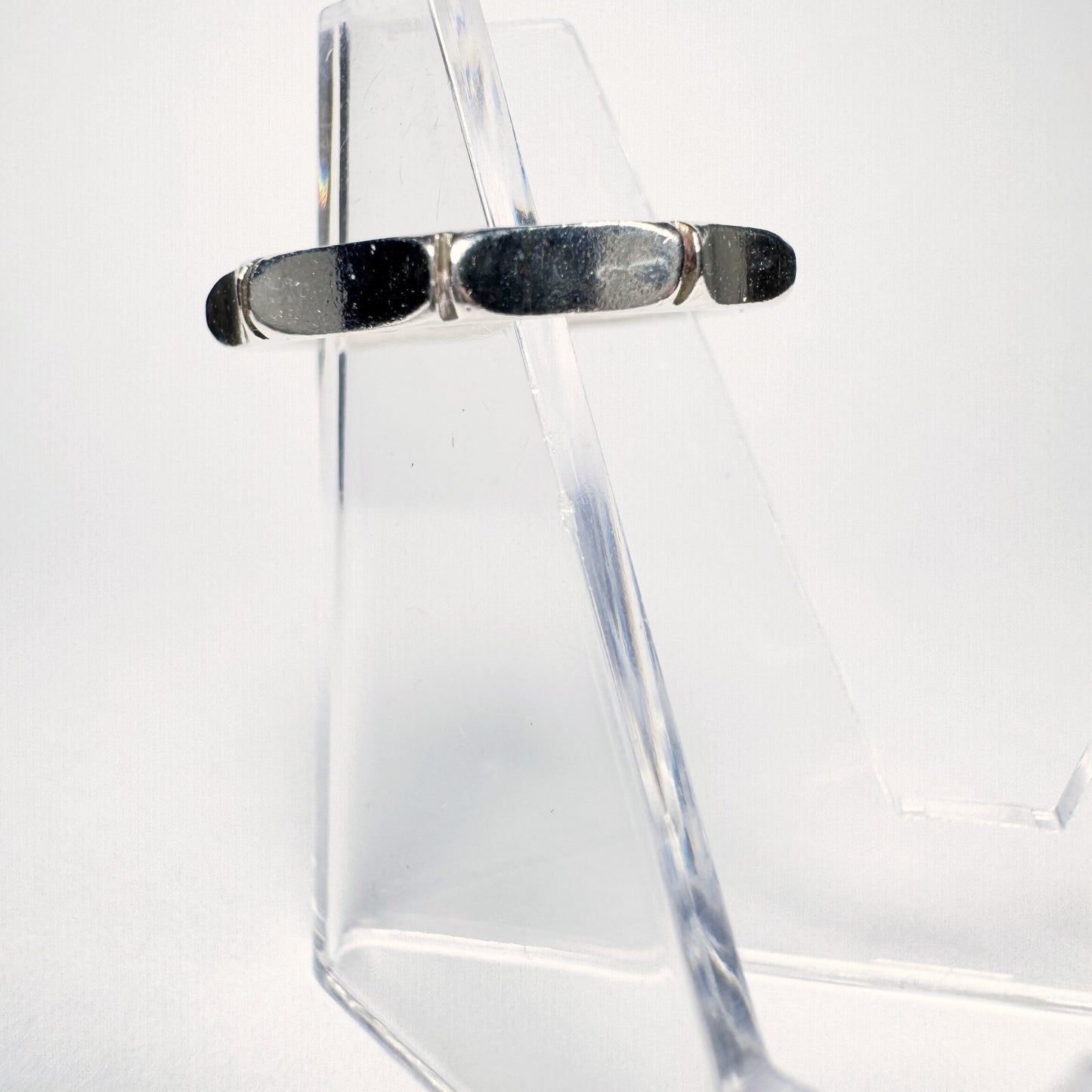 Ring 925er Silber (gestempelt) Größe 48 mit Zacken 2,6g2