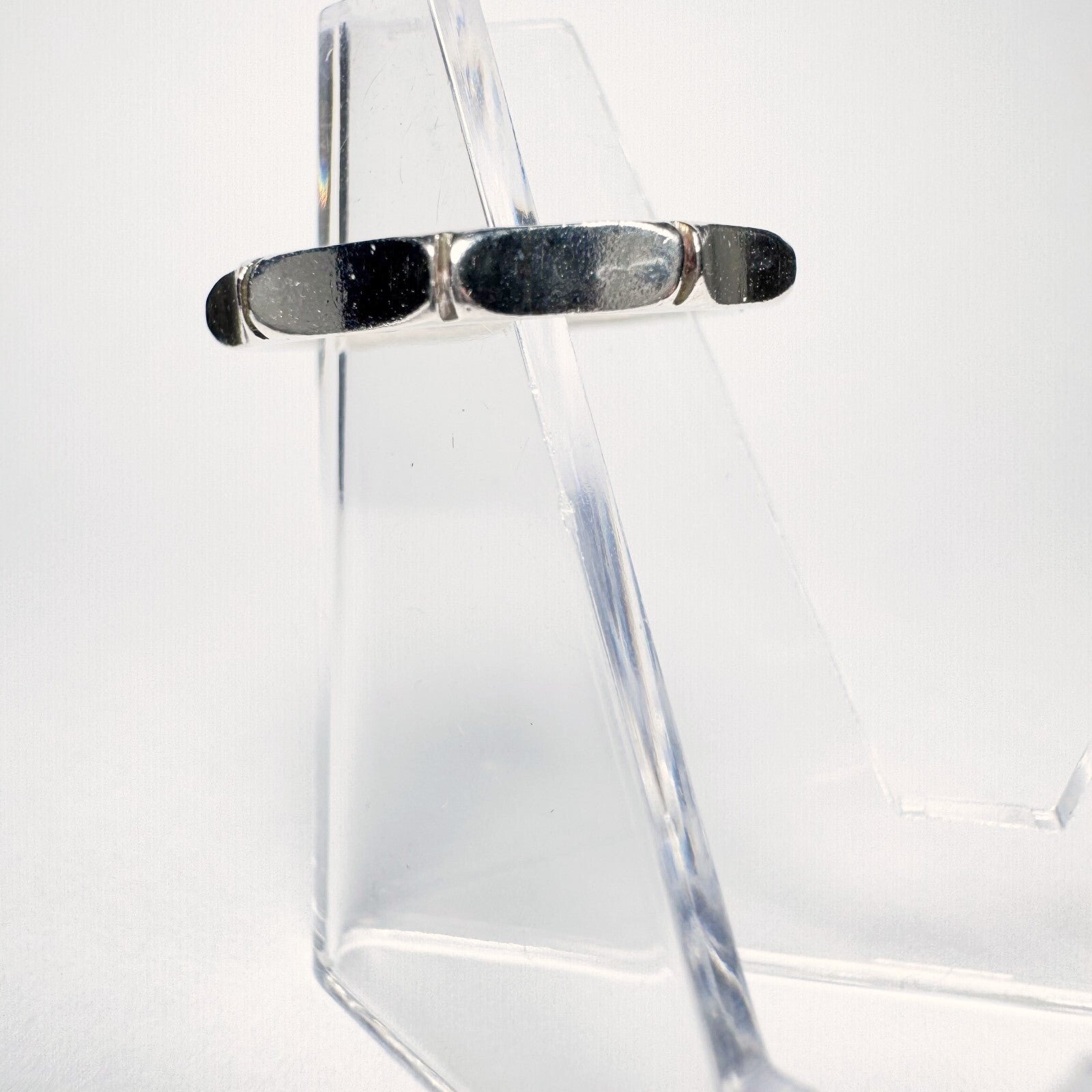 Ring 925er Silber (gestempelt) Größe 48 mit Zacken 2,6g2