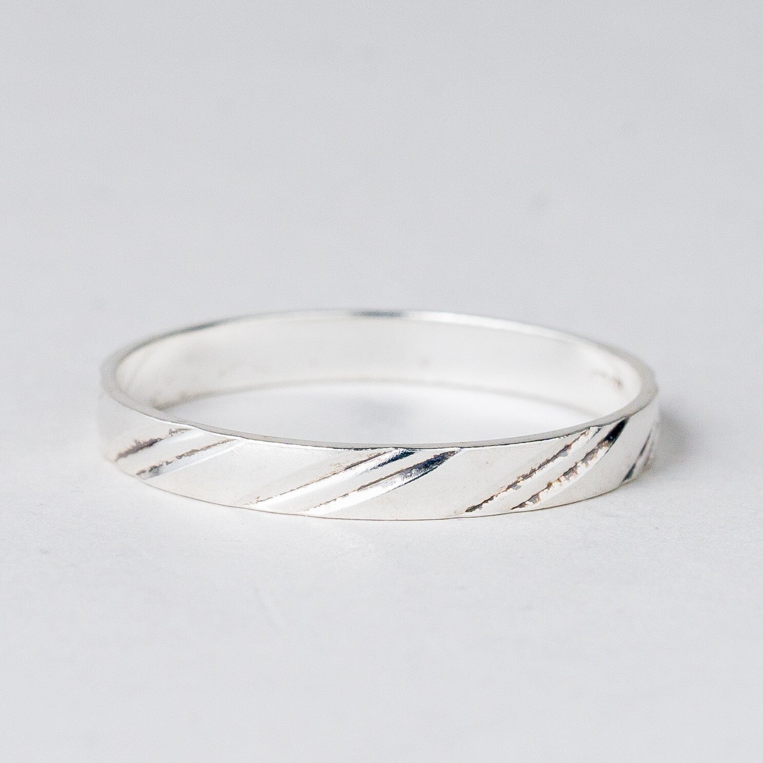 Silber Ring 925 Größe 66 (21,0 mm Ø) 1,58 g1