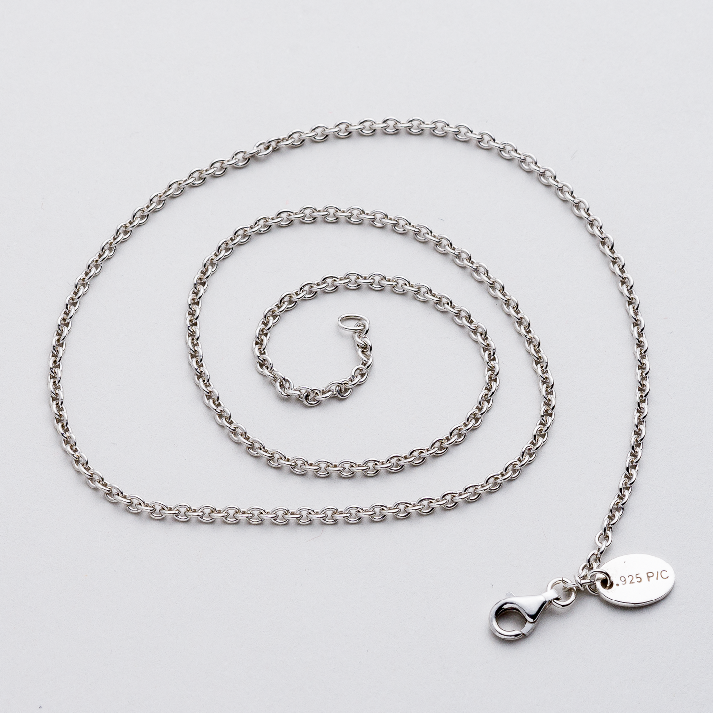 s.Oliver Halskette Ankerkette 2,2 mm 925er Silber 5,74 g 44 cm0
