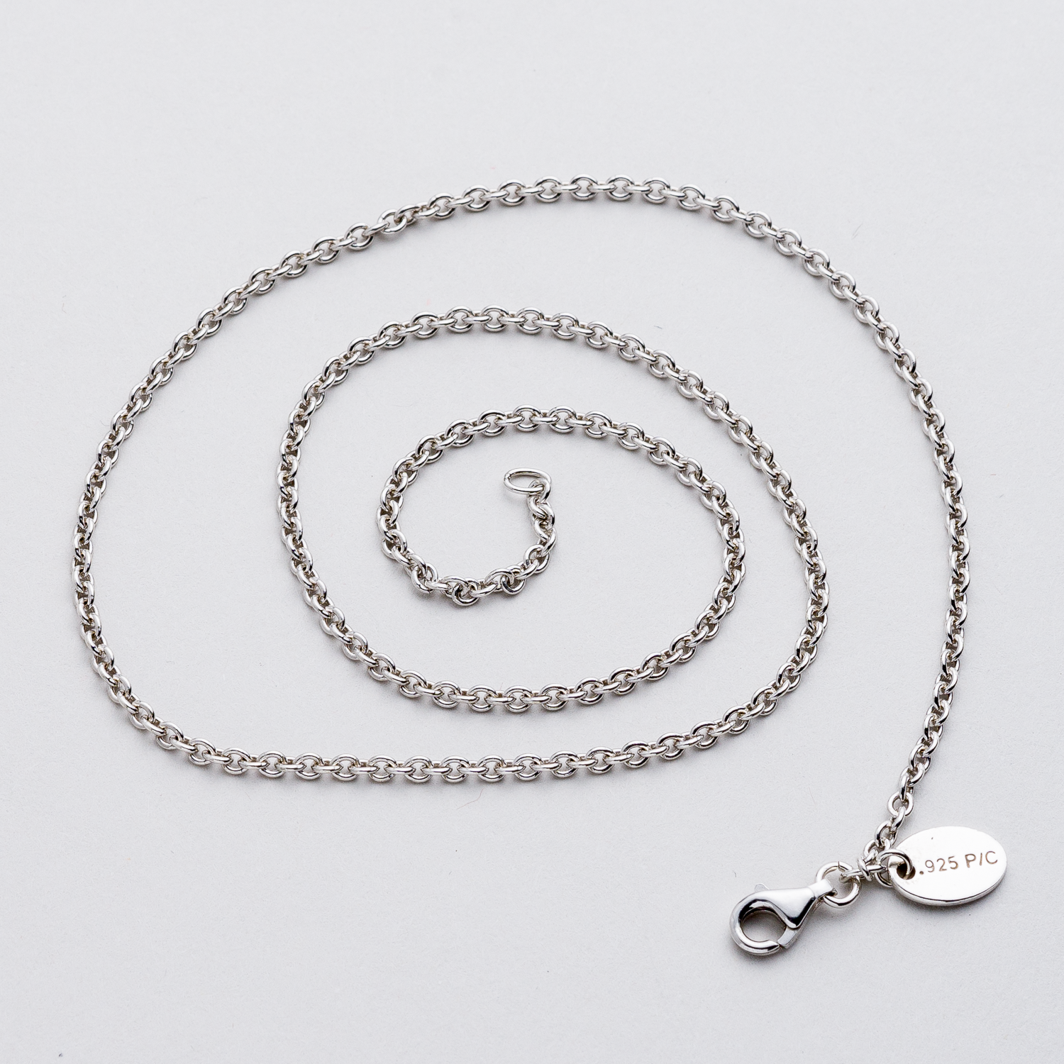 s.Oliver Halskette Ankerkette 2,2 mm 925er Silber 5,74 g 44 cm0
