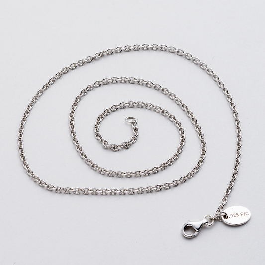 s.Oliver Halskette Ankerkette 2,2 mm 925er Silber 5,74 g 44 cm0