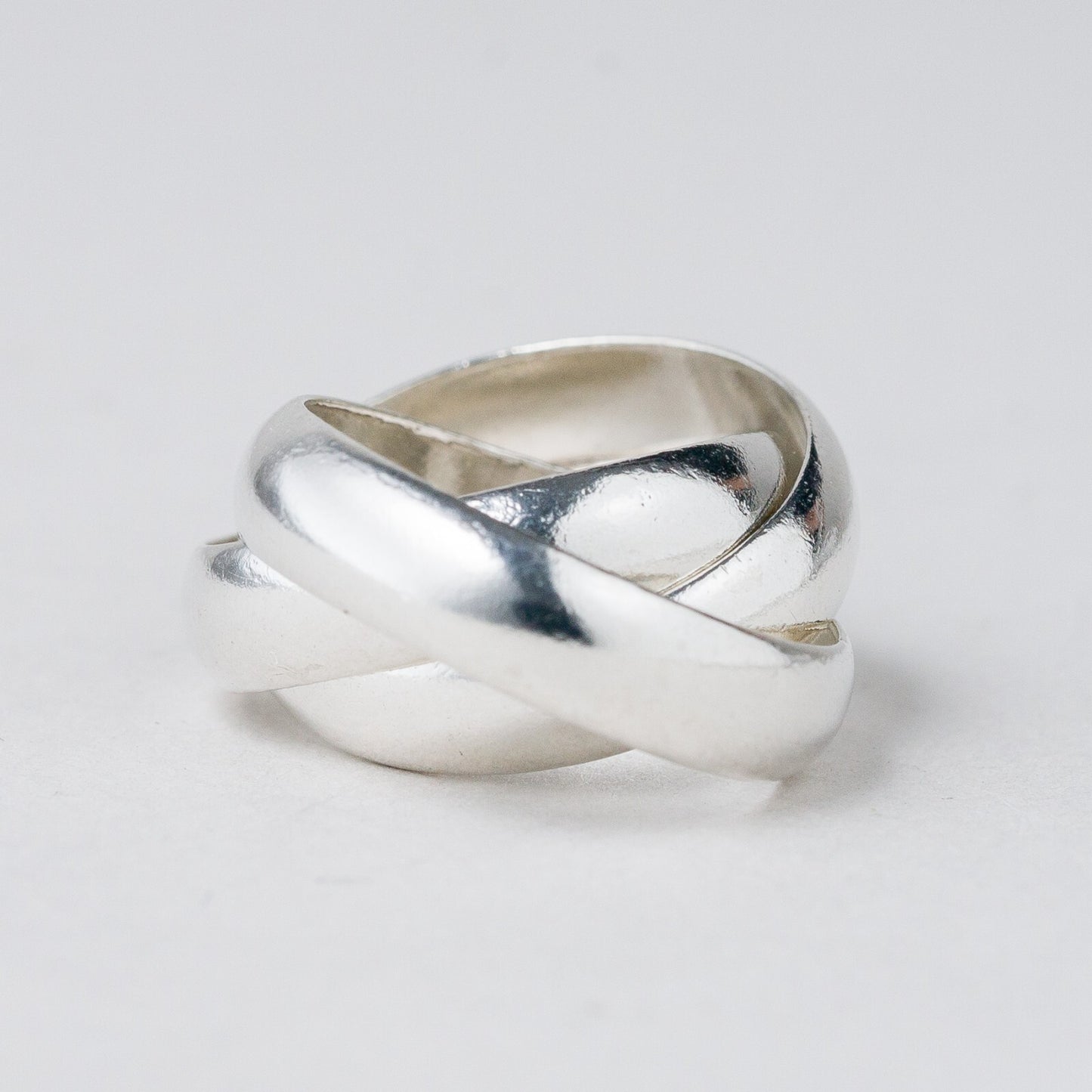3 x Ring Silber 925 Trinity Größe 47 (15,0 mm Ø) 9,11 g4
