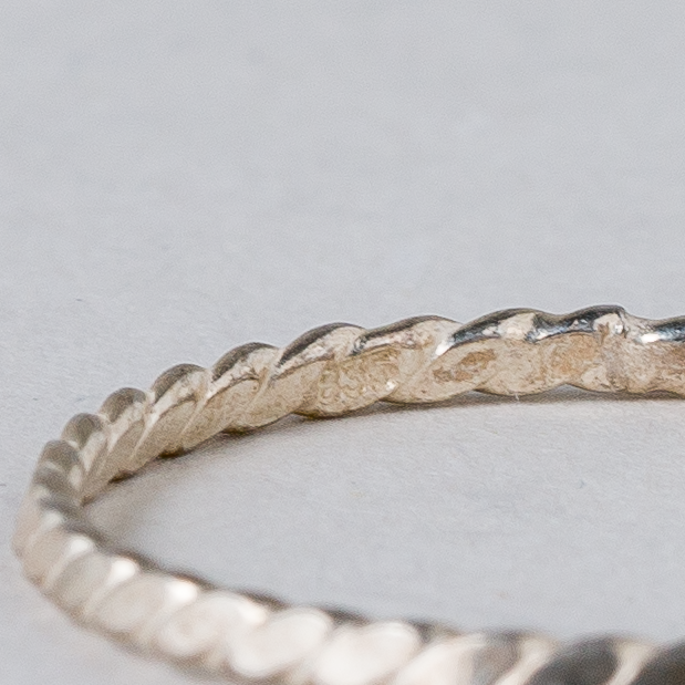 Ring 835er Silber 0,54 g Größe 52 (16,5 mm Ø)3
