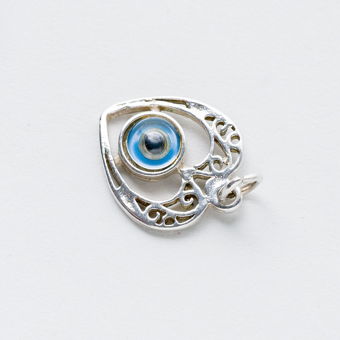 Anhänger Silber 925 Auge 2,4 cm 1,92 g1