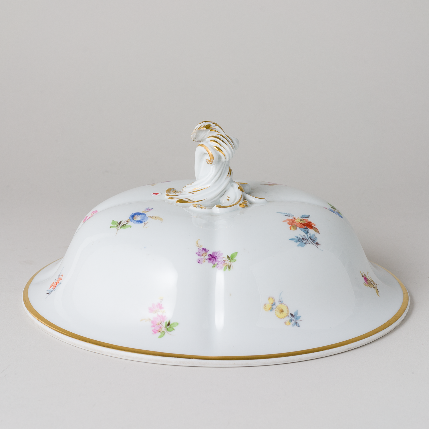 Meissen Deckel Terrine Streublümchen 21,5 cm0