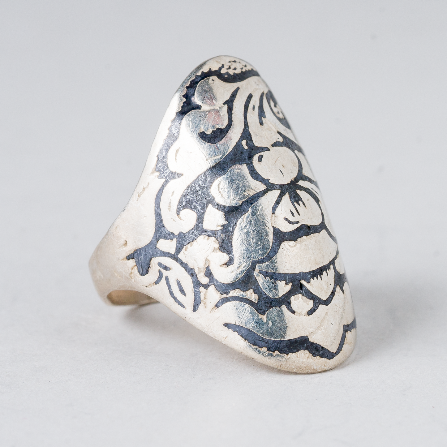 Ring Silber 7,3 g Größe 58 (18,4 mm Ø)1