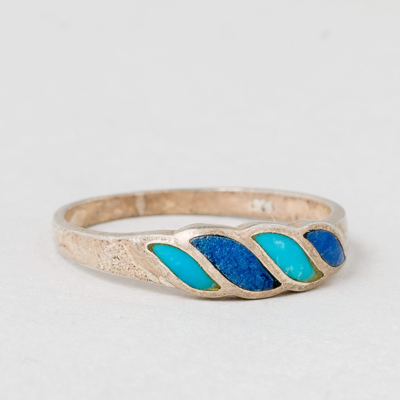 Ring 925er Silber 1,62 g Größe 54 (17,2 mm Ø)1