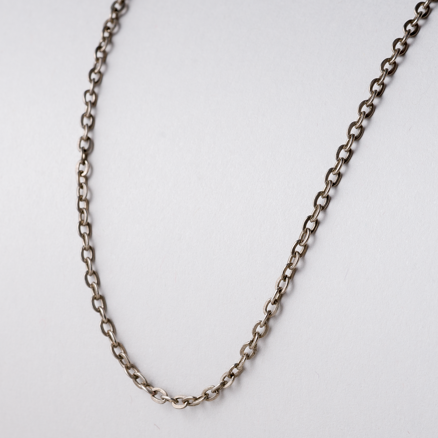 Halskette 2 mm Silber 2,11 g 38 cm0