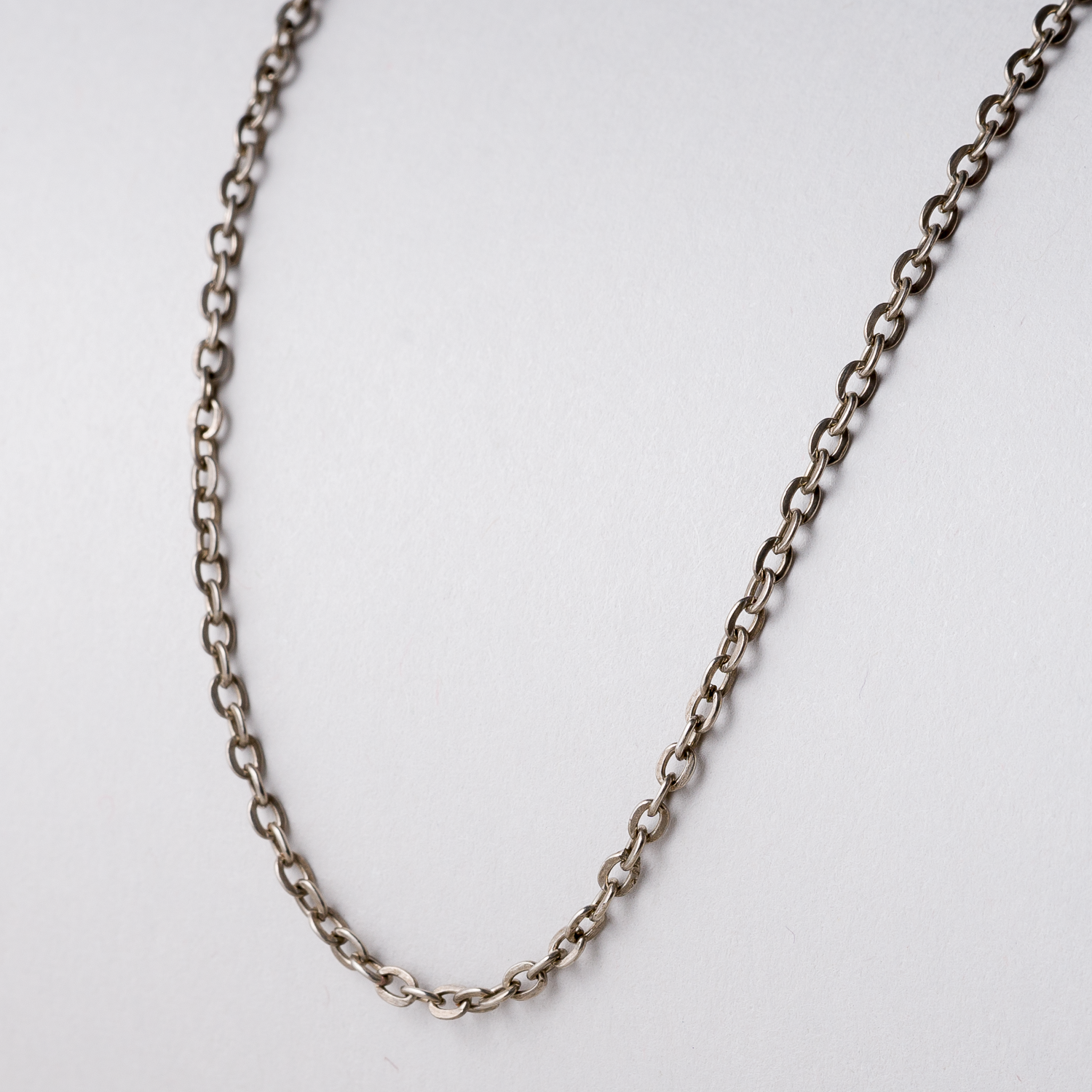 Halskette 2 mm Silber 2,11 g 38 cm0