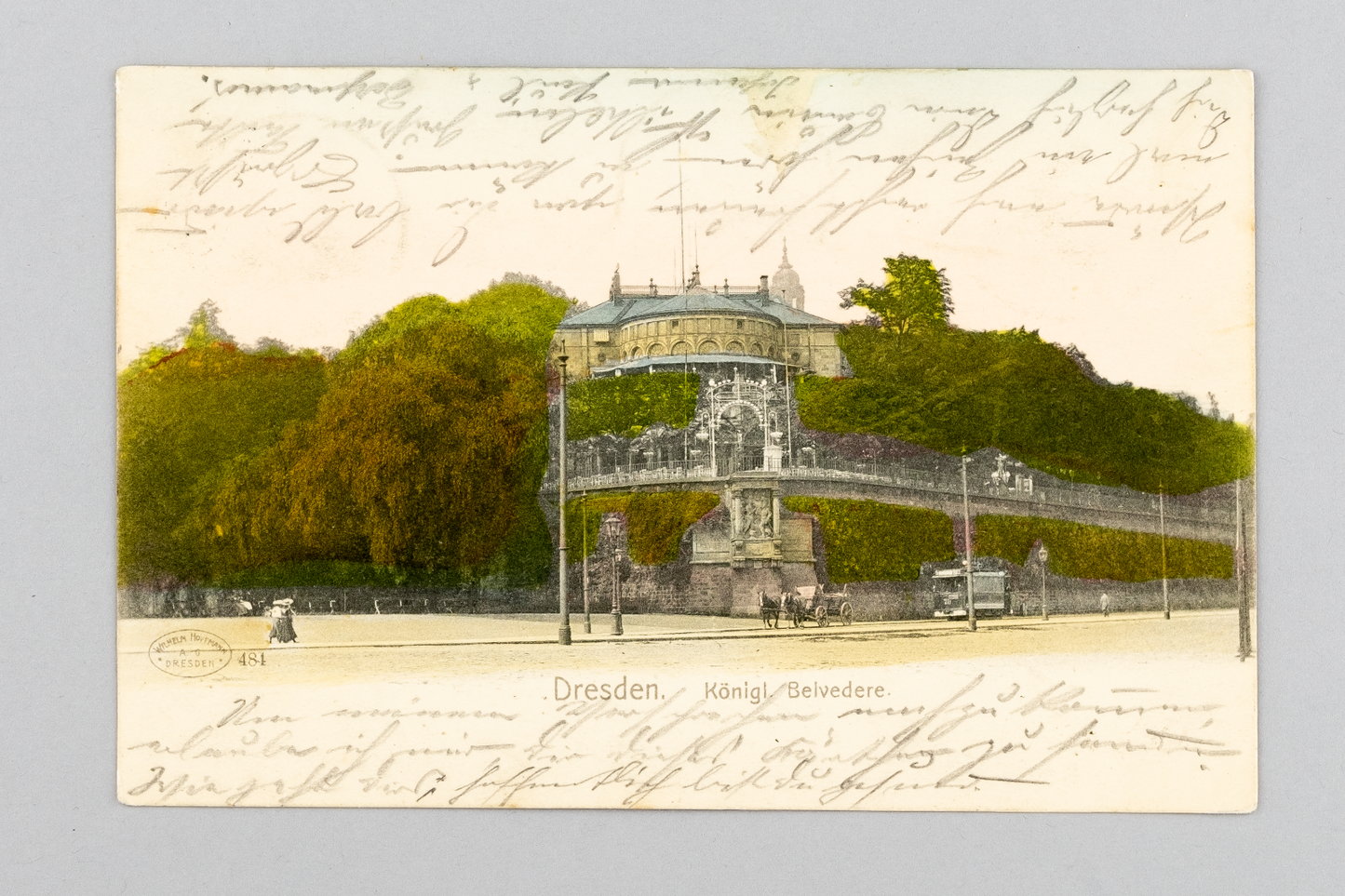 Ansichtskarte Dresden Köngl. Belvedere 19020