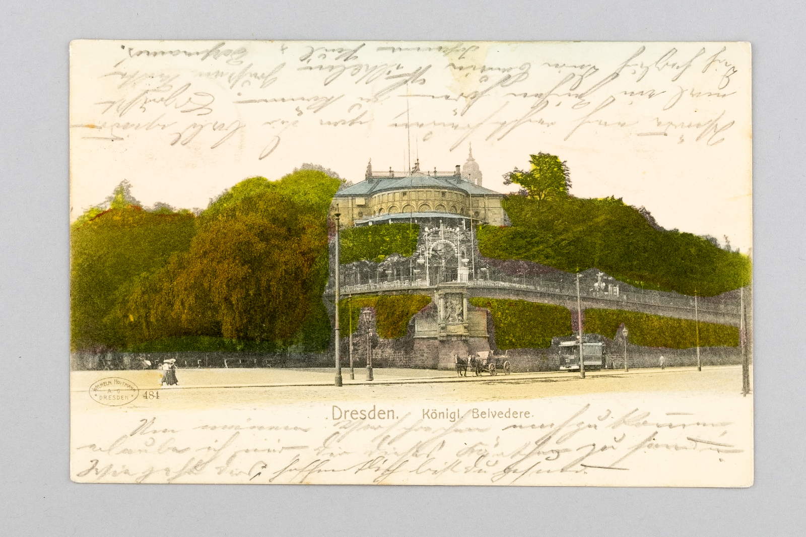 Ansichtskarte Dresden Köngl. Belvedere 19020