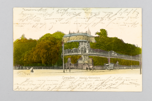 Ansichtskarte Dresden Köngl. Belvedere 19020