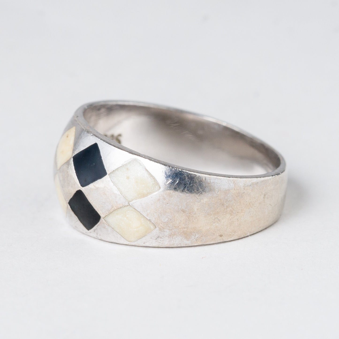 Silber Ring 925 Größe 57 (18,1 mm Ø) 5,68 g4
