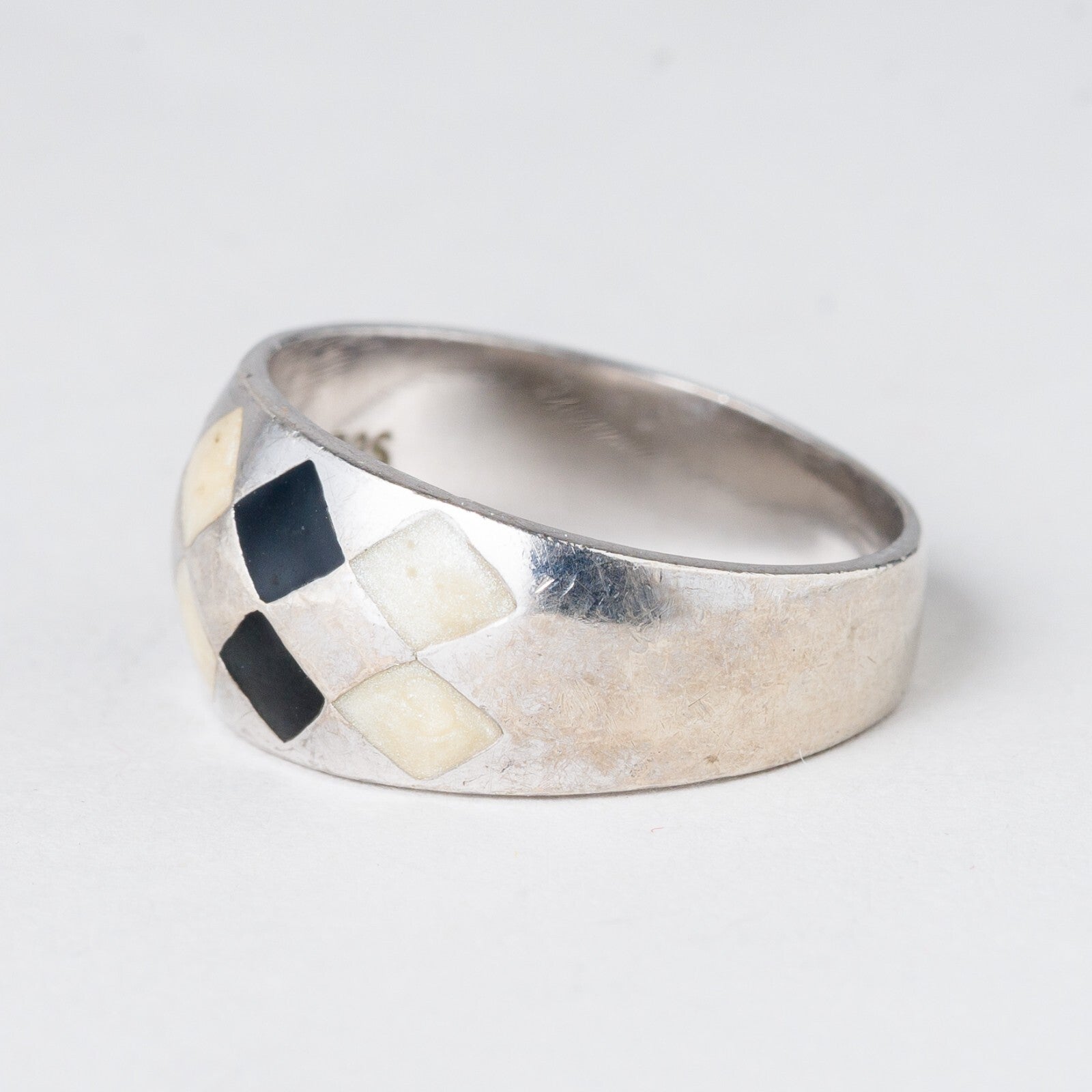 Silber Ring 925 Größe 57 (18,1 mm Ø) 5,68 g4