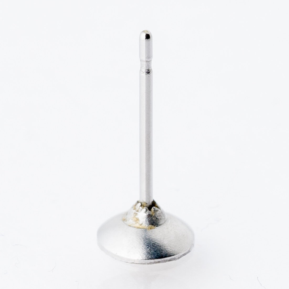 Einzelner Ohrring Ohrstecker Ohne Perle Silber 0,9 g5