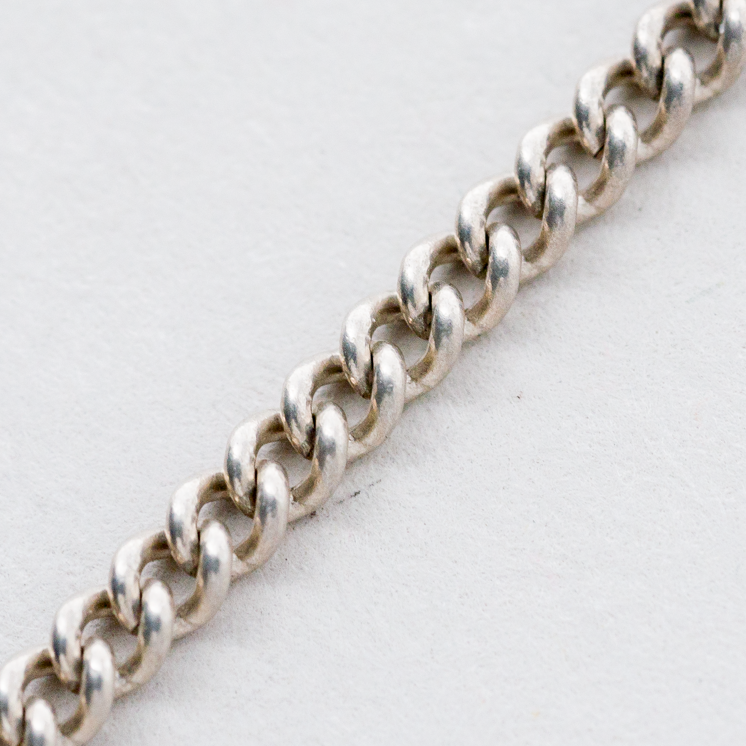 Halskette Panzerkette Silber 2 mm 12,62 g 78 cm0