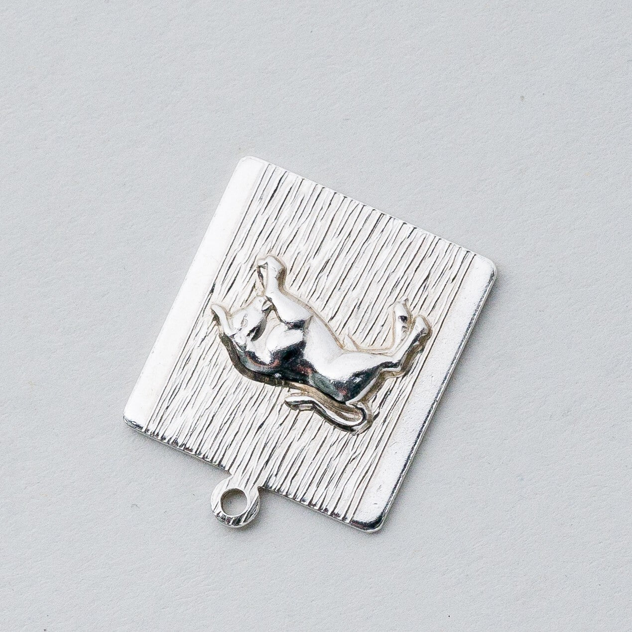 Silber Anhänger Kettenanhänger 925 Sternzeichen Stier 2,07 g2