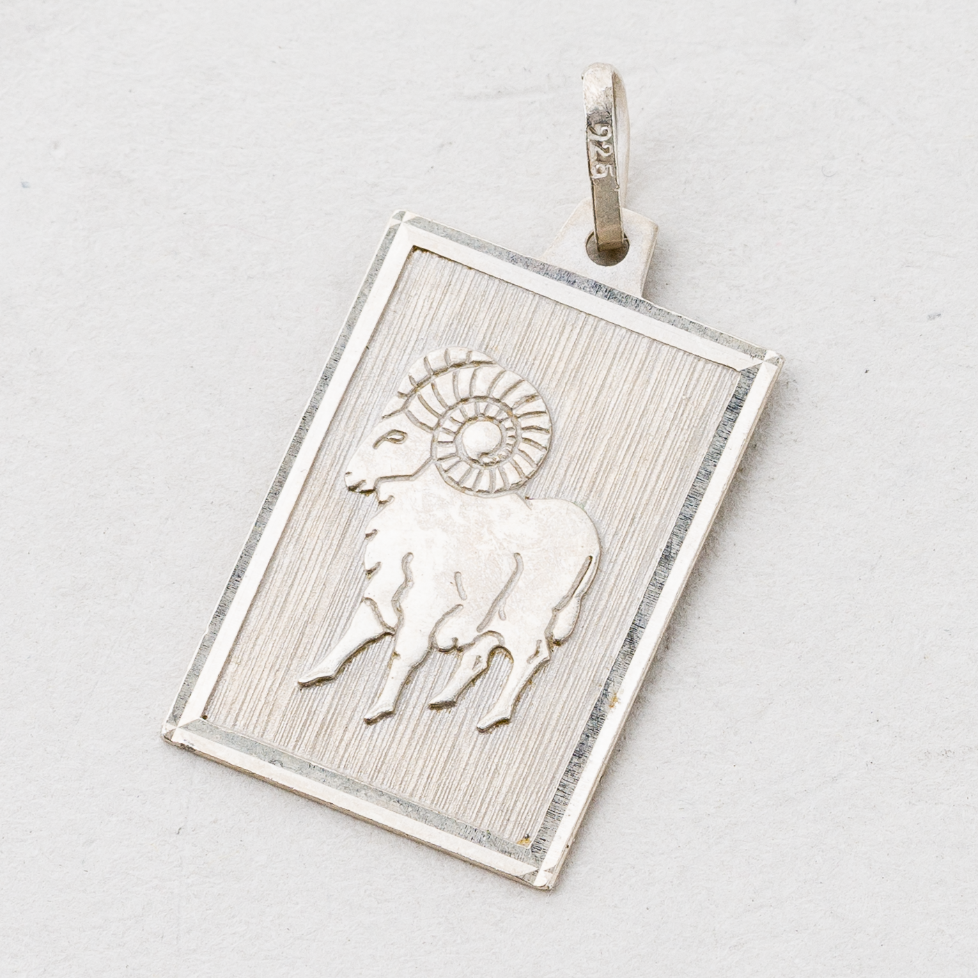 CNC: Anhänger Widder 925er Silber 2,71 g 3 cm0