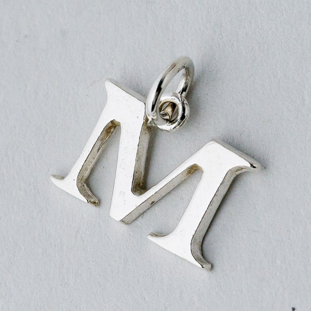 Silber Anhänger Kettenanhänger 925 "M" 0,53 g0
