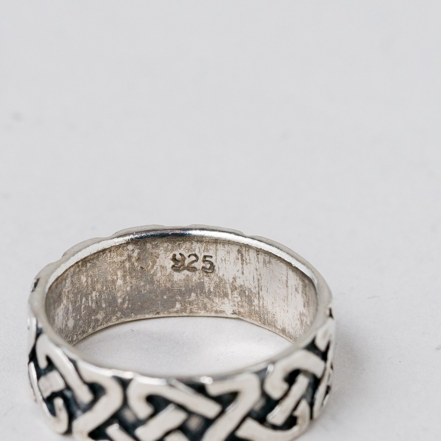 Silber Ring 925 Größe 54 (17,2 mm Ø) 3,98 g6