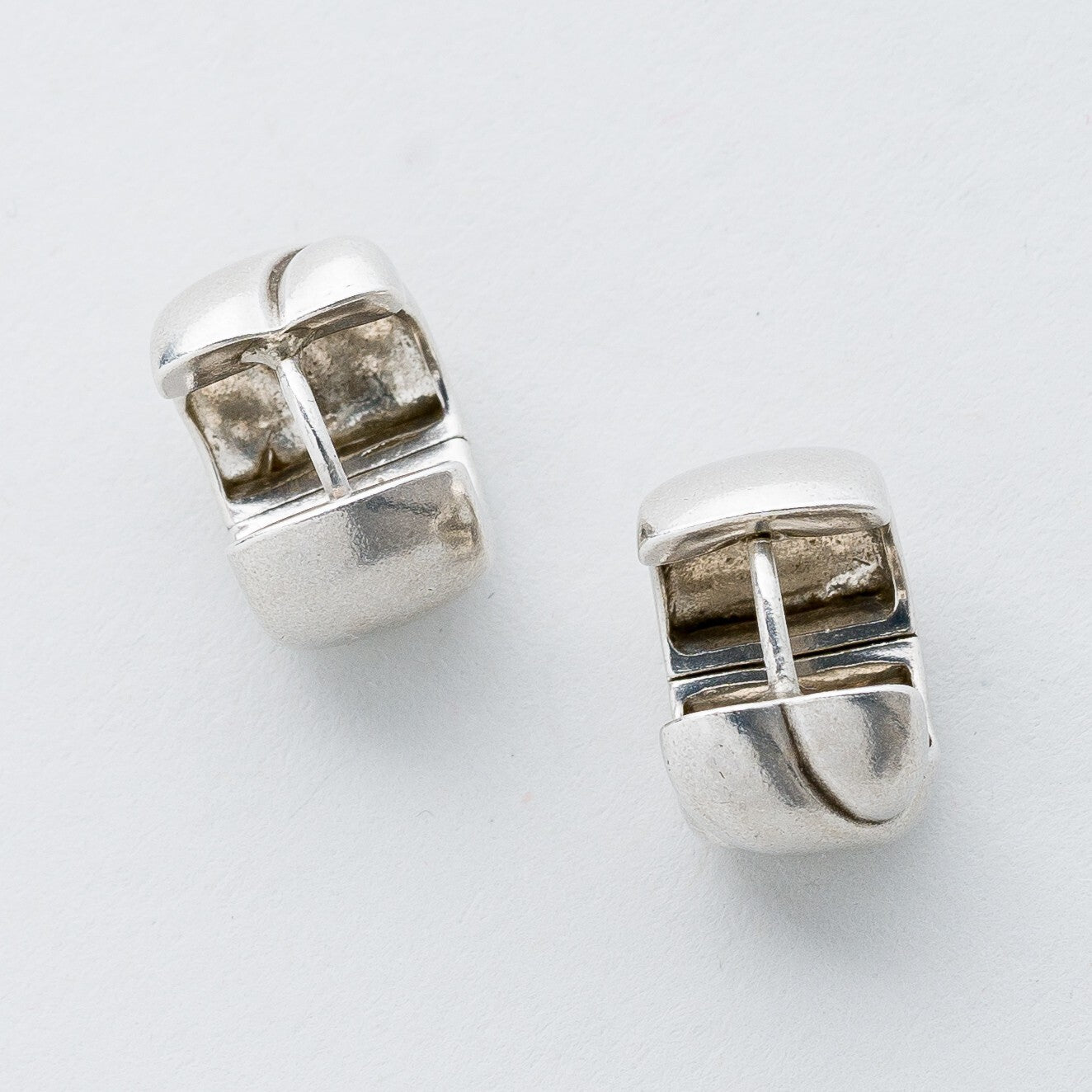 Silber Ohrringe Huggies 925 7,12 g2