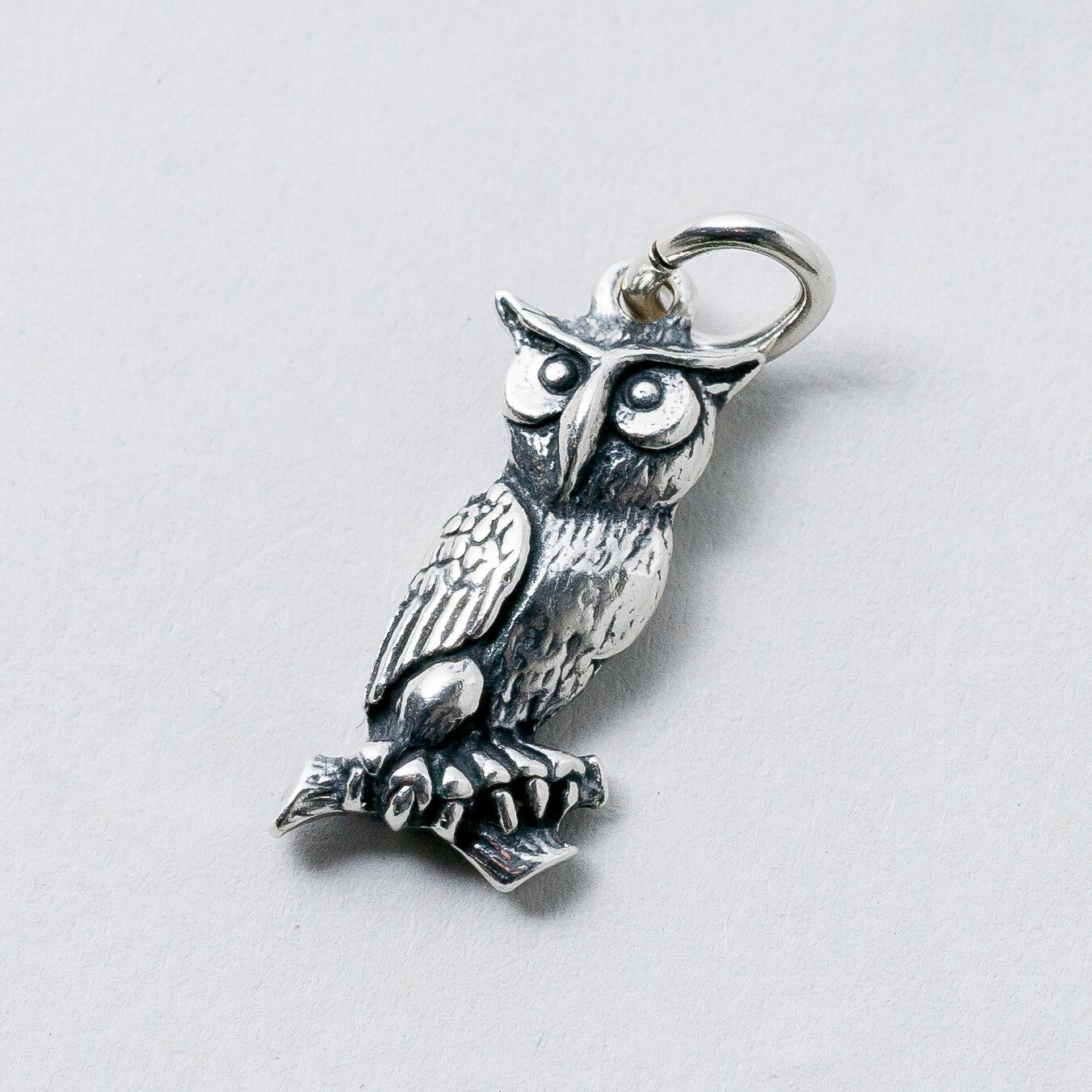 Anhänger 835 Silber Eule 2,3 cm 2,31 g0