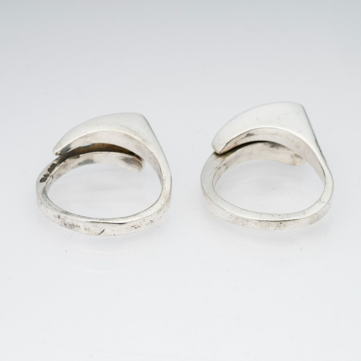 2 x Silberring "Avon" 925er Silber 11,68 g Größe ab 54 (17,2 mm Ø)4