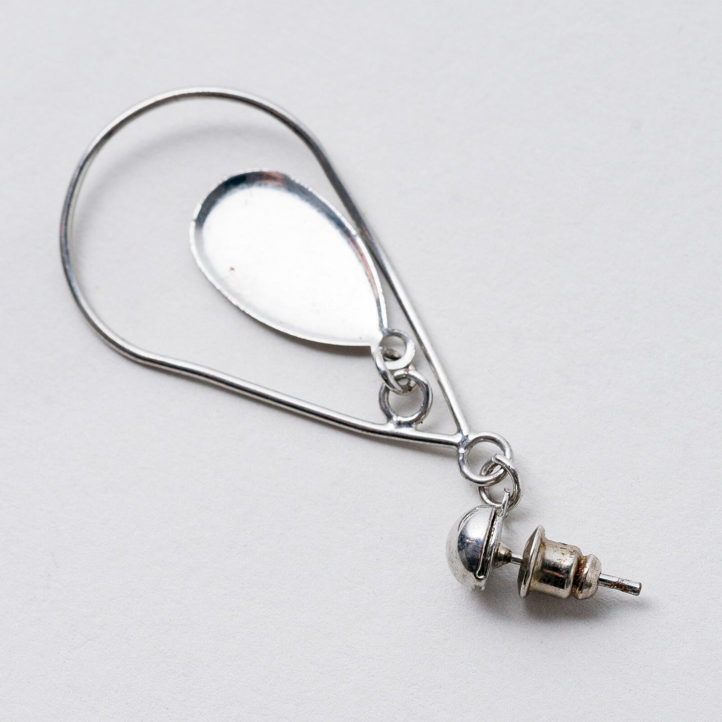 Einzelner Ohrring Hängeohrring Silber 1,55 g4