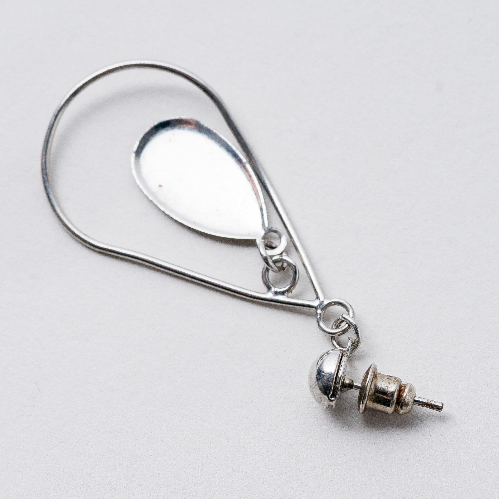 Einzelner Ohrring Hängeohrring Silber 1,55 g4