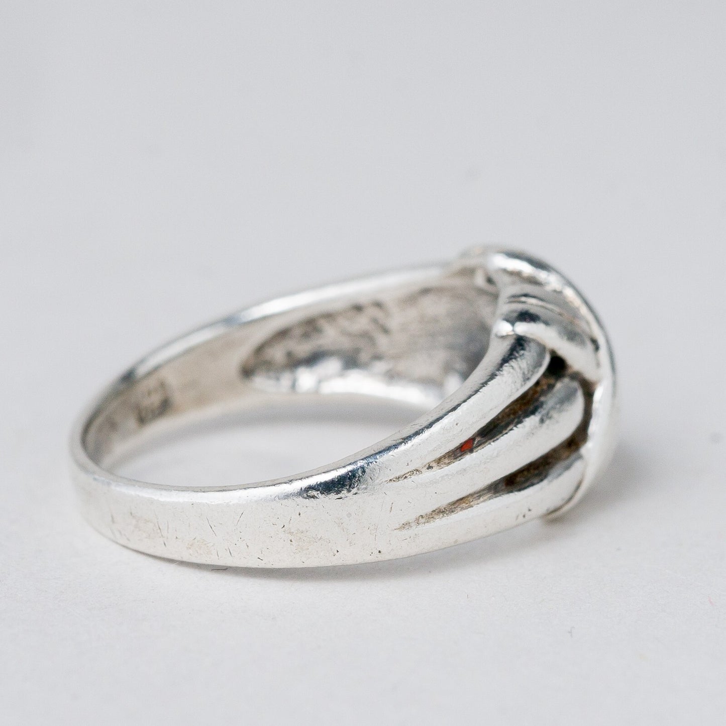 Silber Ring 925 Größe 61 (19,4 mm Ø) 5,45 g2