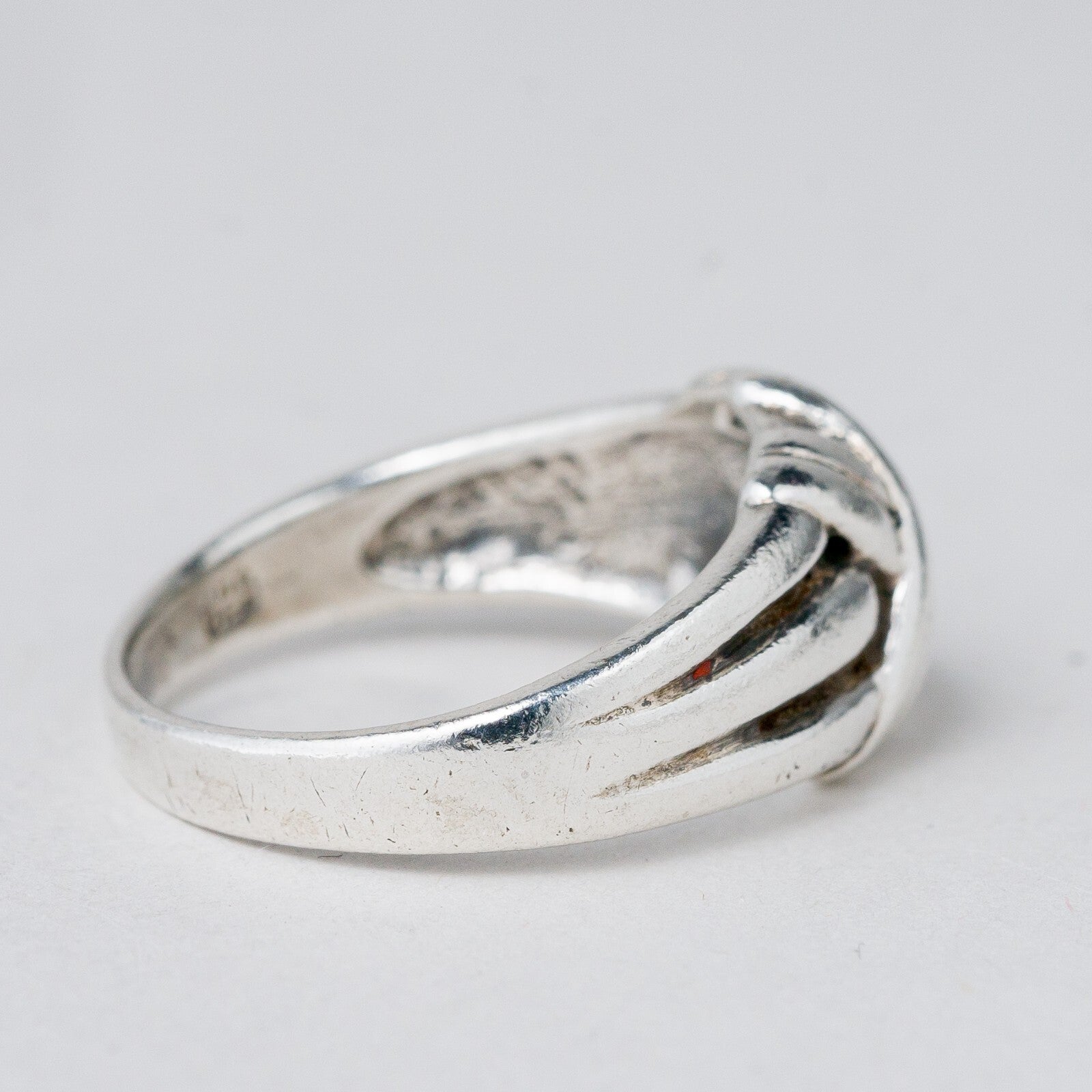Silber Ring 925 Größe 61 (19,4 mm Ø) 5,45 g2