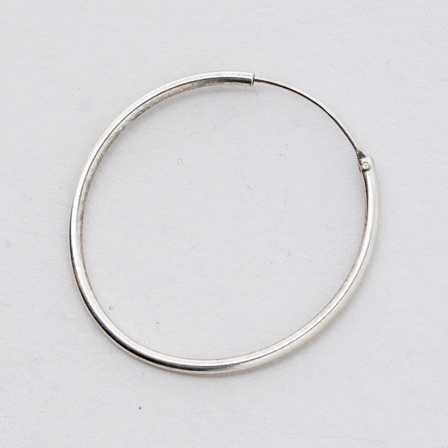 Einzelner Ohrring Creole Silber 0,81 g3