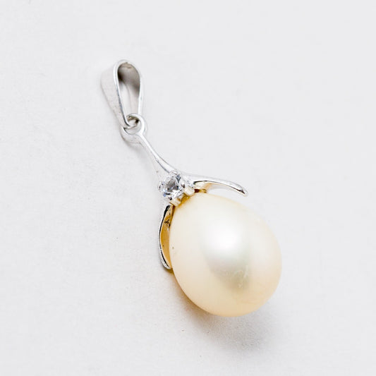 Silber Anhänger Kettenanhänger 925 Perle 3 cm 2,88 g0