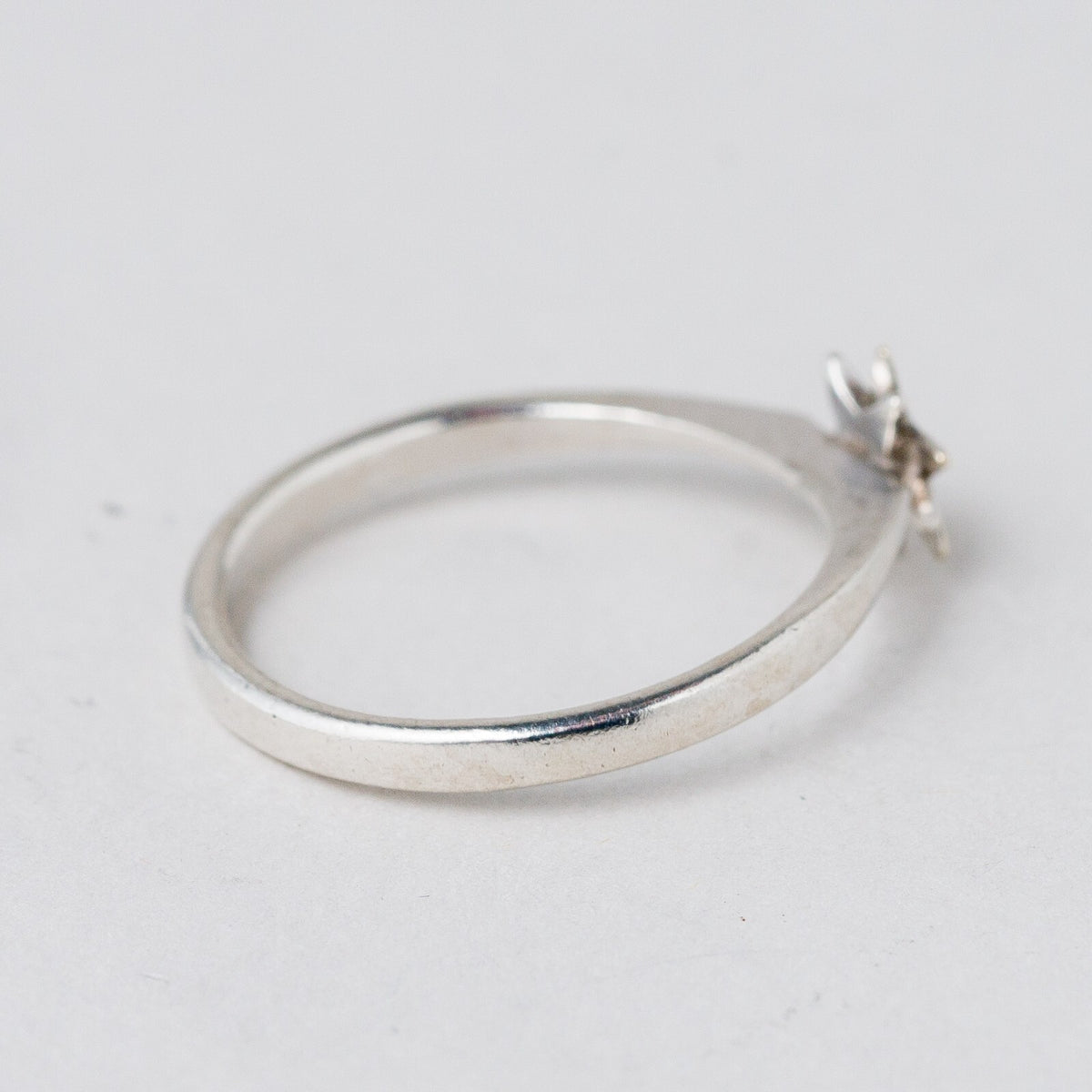 Silber Ring 925 Stern Größe 53 (16,8 mm Ø) 1,52 g4