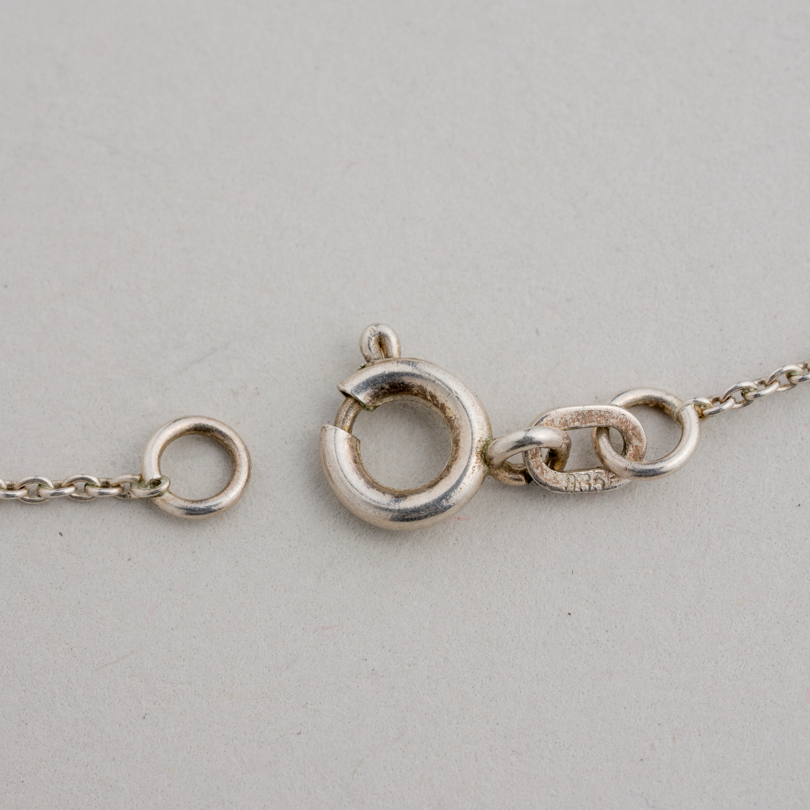 Silberkette 835er Silber 2g Ankerkette 40 cm1