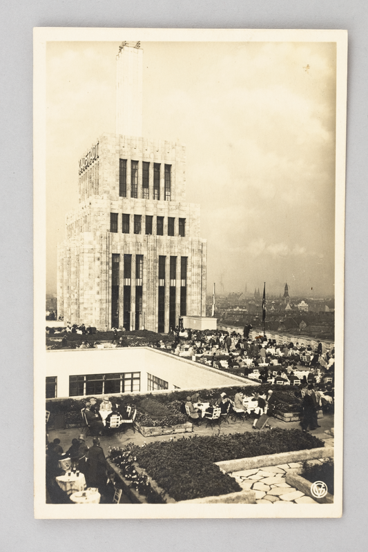 Ansichtskarte Berlin Karstadt Hermannplatz um 19000