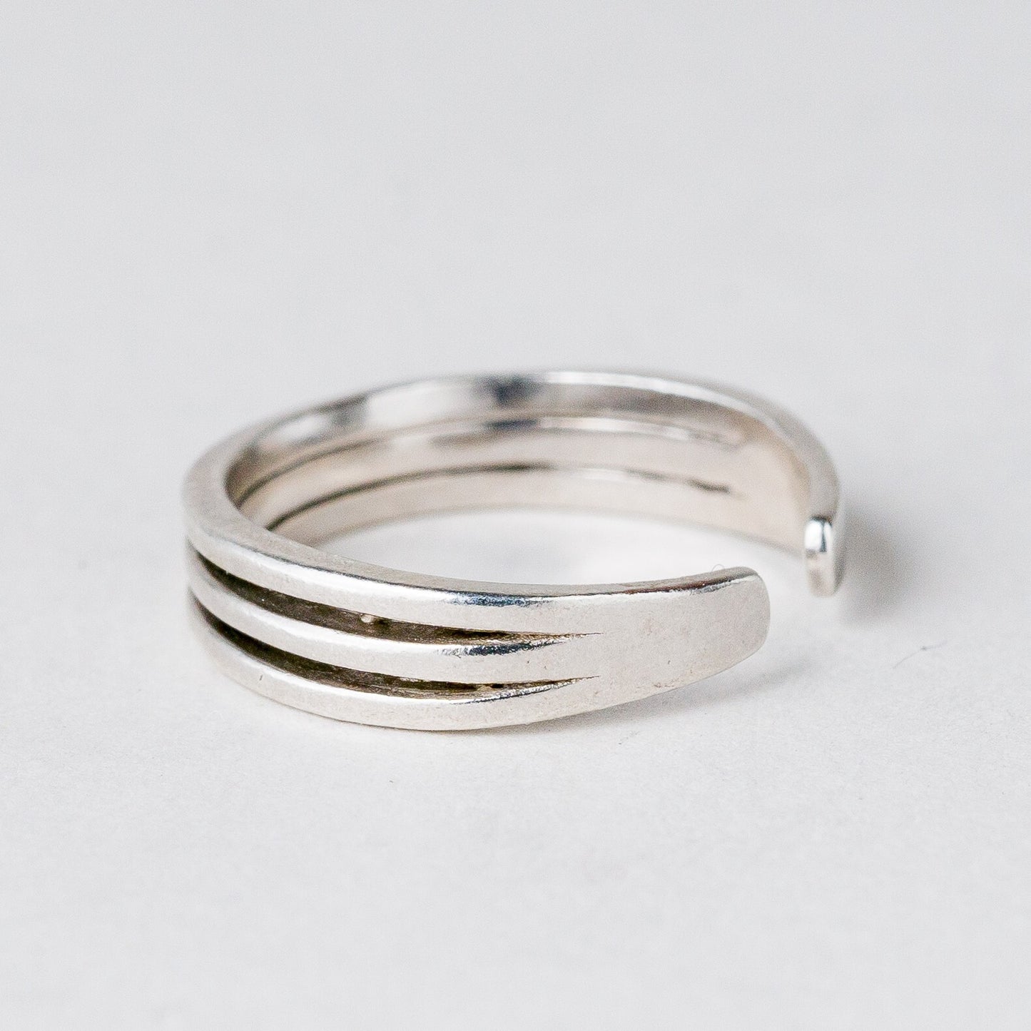 Silber Ring 925 Größe flexibel ca. 49 2 g1