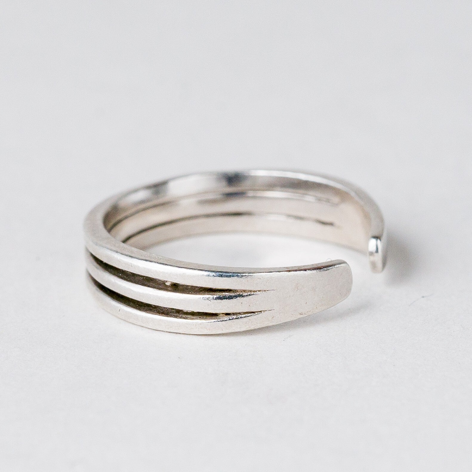 Silber Ring 925 Größe flexibel ca. 49 2 g1