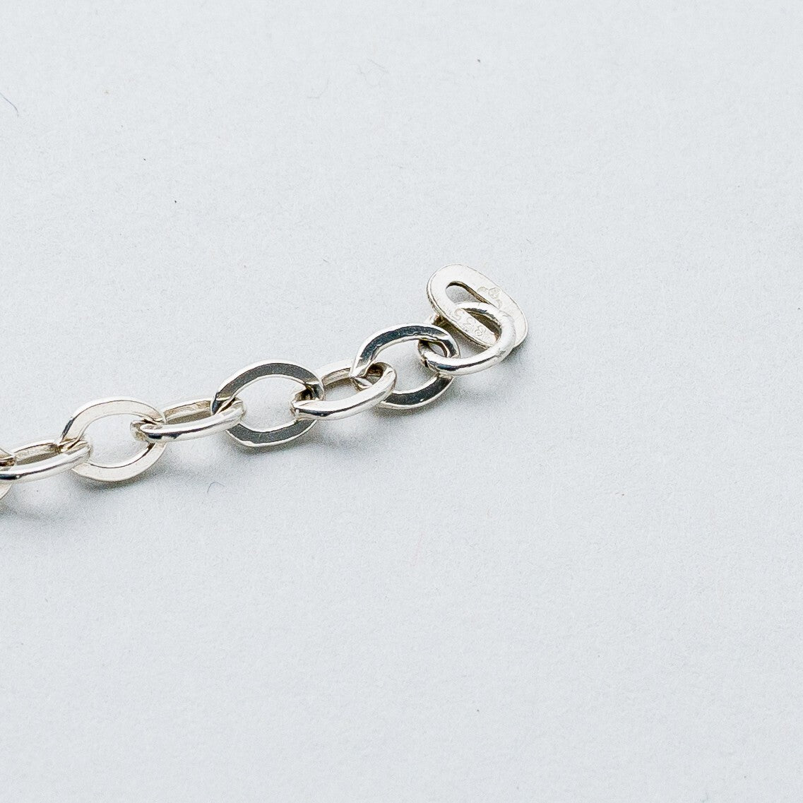 Silber Armband 17 cm 835 Ankerkette 2,29 g3