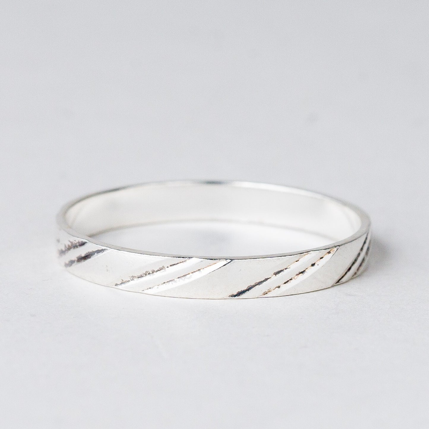 Silber Ring 925 Größe 66 (21,0 mm Ø) 1,58 g5