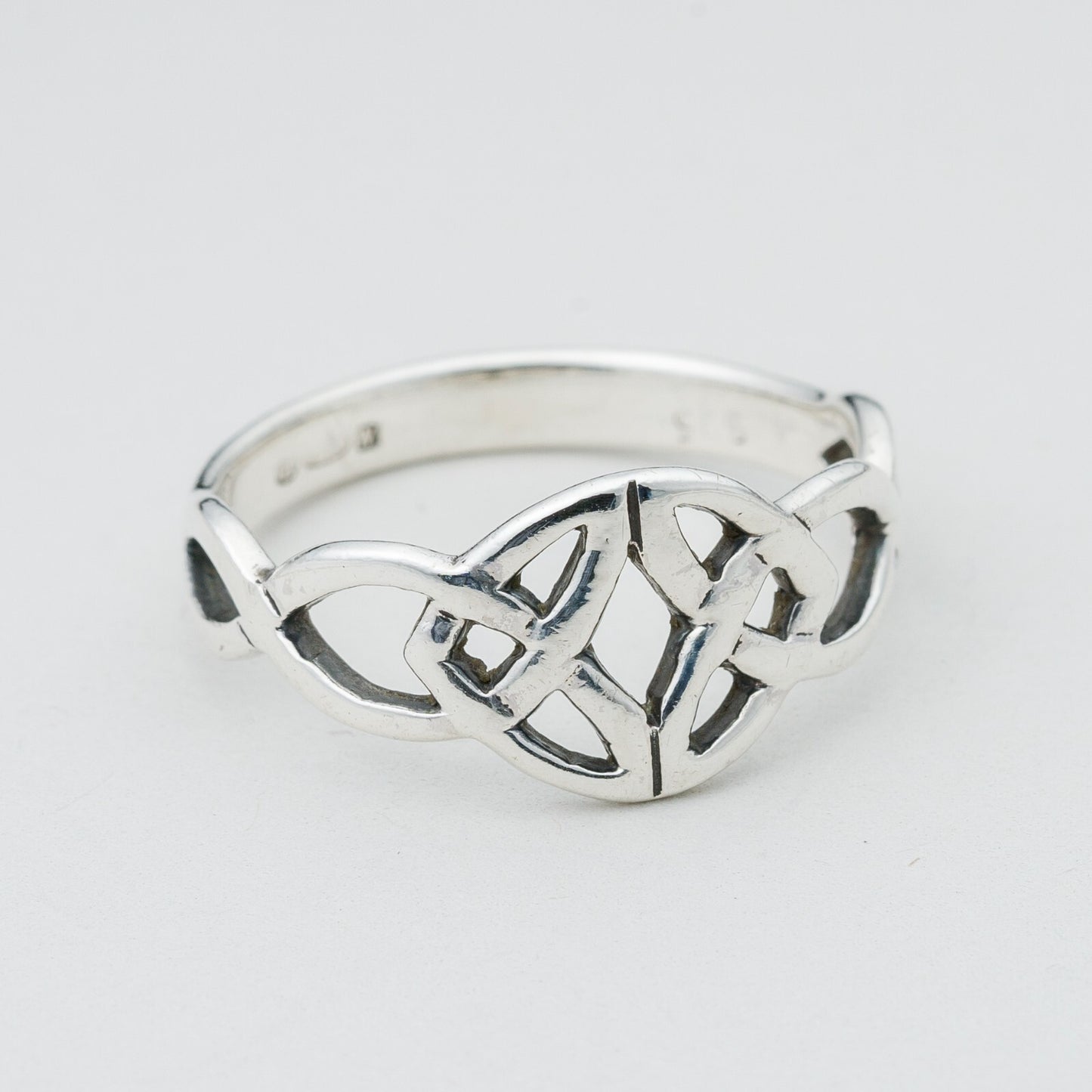 Silberring  925er Silber 2,19 g Größe 55 (17,5 mm Ø)1