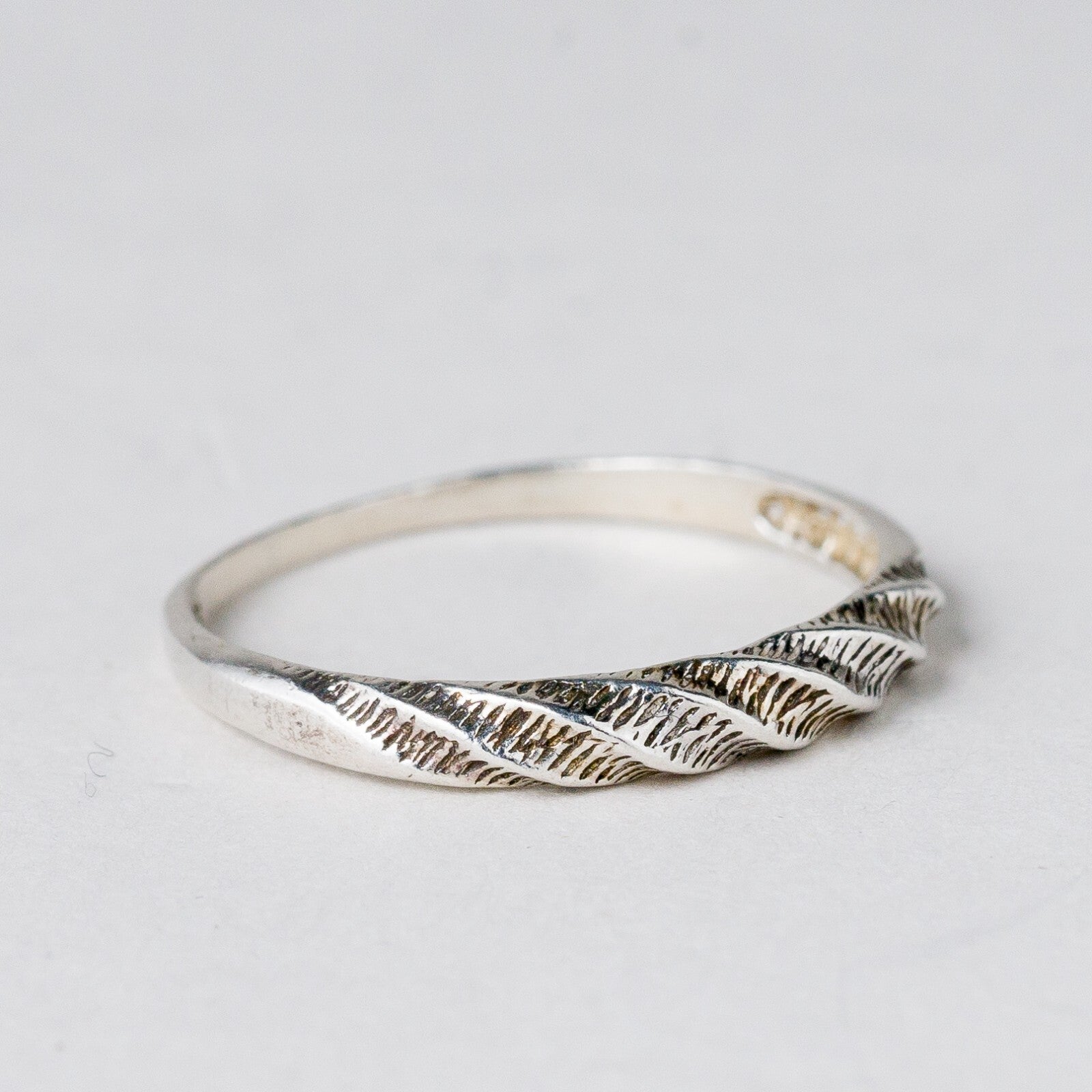 Silber Ring 835 Größe 56 (17,8 mm Ø) 1,06 g4