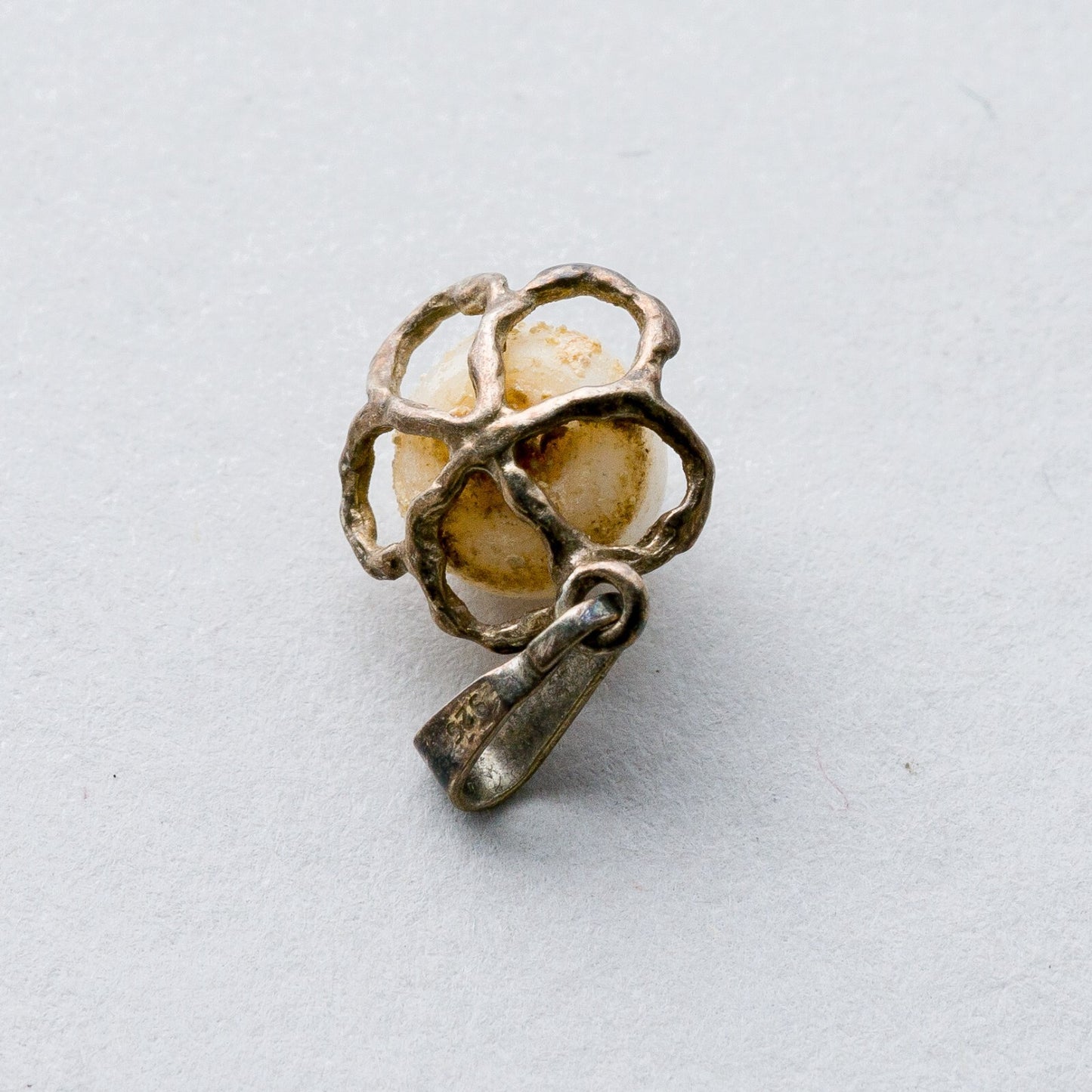 Silber Anhänger Kettenanhänger 925 Perle 0,78 g6