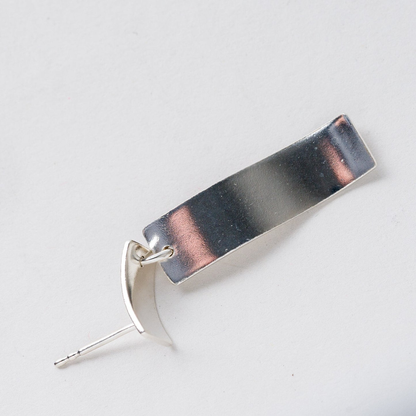 Einzelner Ohrring Hängeohrring 925 Silber 2,84 g2